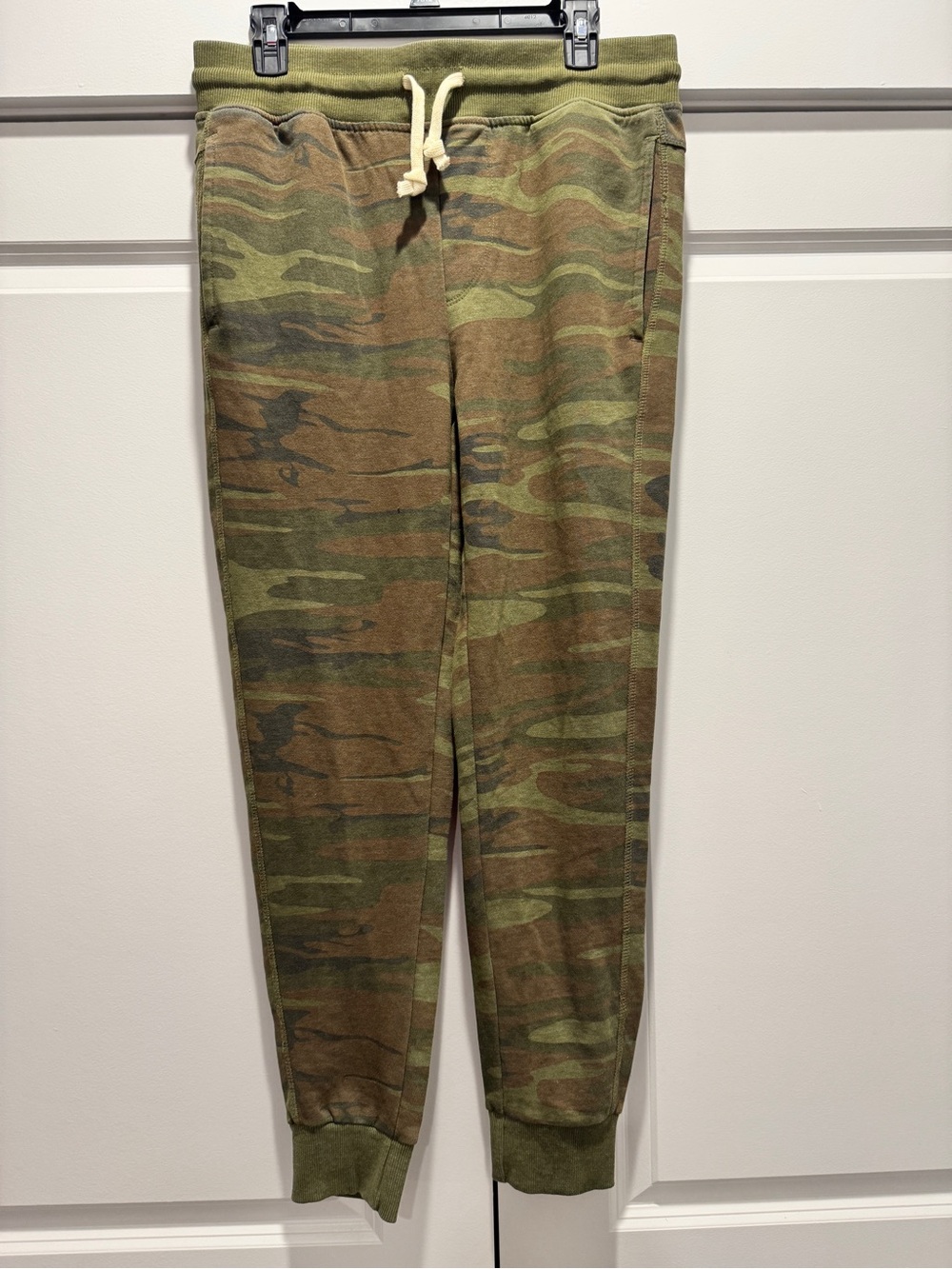 Alternative Apparel Green Camo Jogger Pants